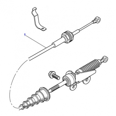 GEAR CONTROL SHIFT CABLE  XR833366